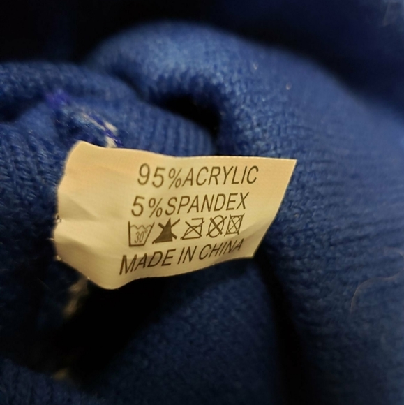 Indianapolis Colts NFL football team blue/white winter beanie hat snowman - Picture 5 of 5